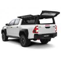Hardtop Alu-Cab noir pour Toyota Hilux Revo 2016+ Double Cab